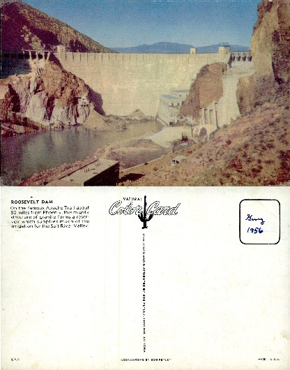 Roosevelt Dam and Reservoir