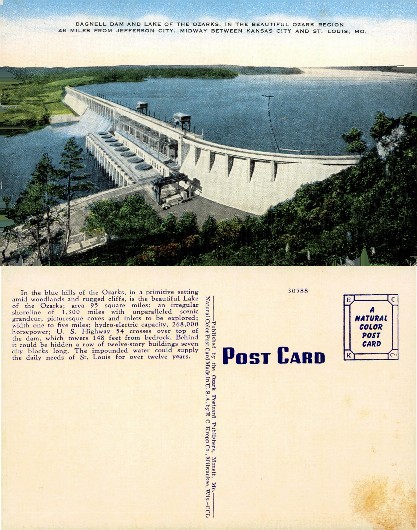 Bagnell Dam & Lake of the Ozarks, Missouri
