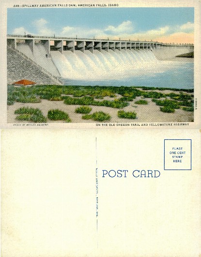 Spillway American Falls Dam