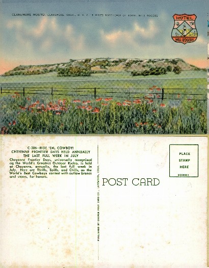 Claremore Mound, Oklahoma Landscape