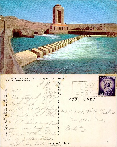 Fort Peck Dam and Power House