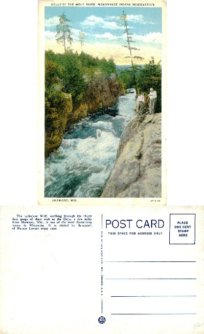 Wolf River Dells, Menominee Reservation