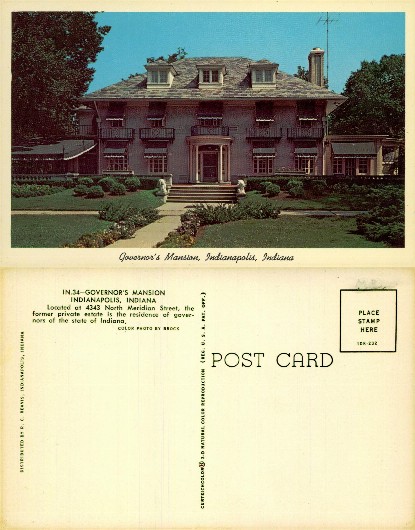 Governor's Mansion, Indianapolis