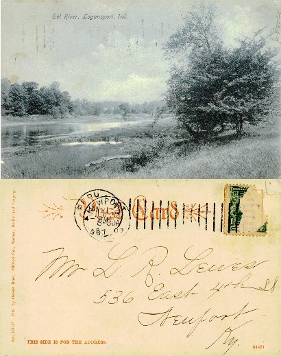 Eel River Landscape, Logansport, Indiana