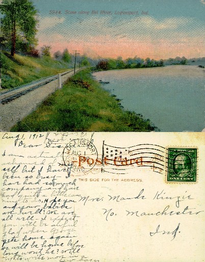 Railroad Tracks Along Eel River