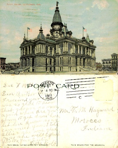 Ornate Court House Building