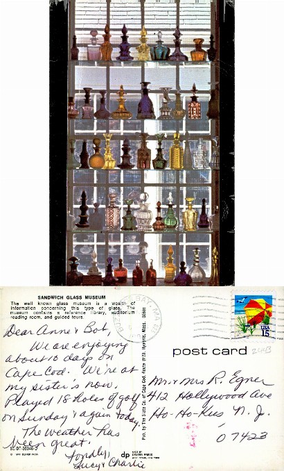 Sandwich Glass Museum Exhibit