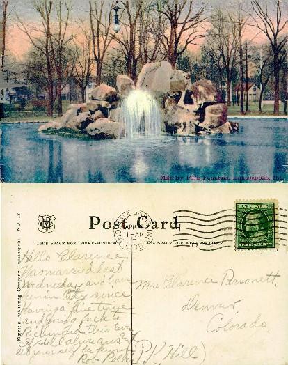 Military Park Fountain