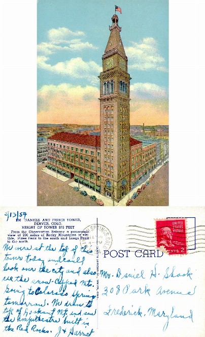 Daniels and Fisher Tower, Denver