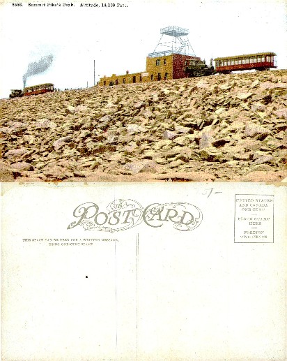 Summit Pikes Peak Cog Railway & Building