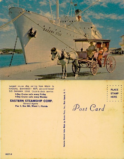 Cruise Ship Bahama Star at Dock