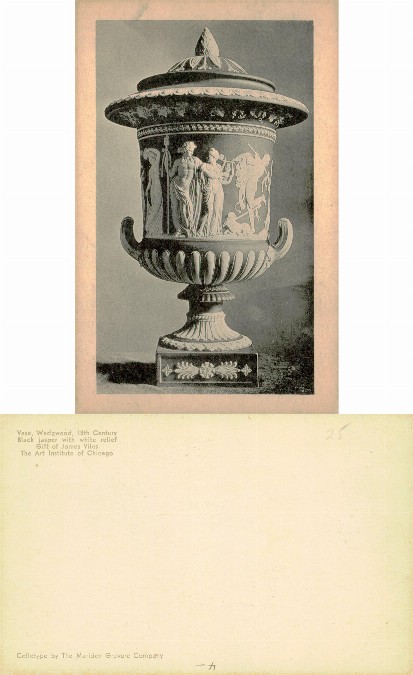 Wedgwood Vase with Classical Reliefs
