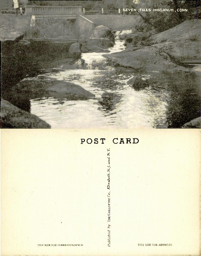 Seven Falls in Higganum, Connecticut