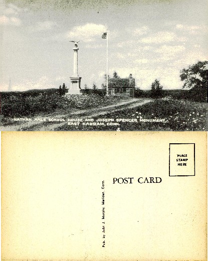 Nathan Hale School House & Spencer Monument