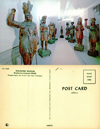 Museum Hall with Indigenous Statues