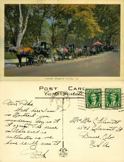 Cabbies with Horse-Drawn Carriages
