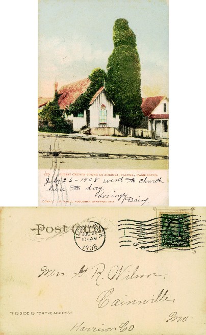 Oldest Church Tower, Tacoma