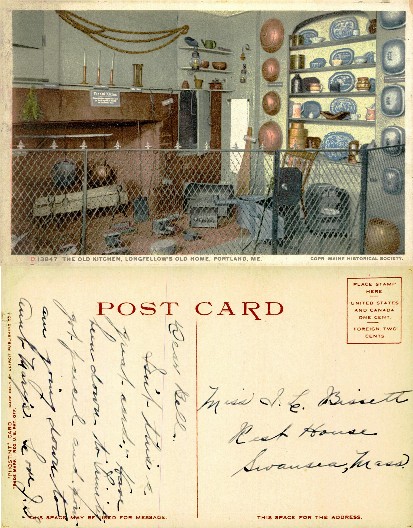 Longfellow's Home Old Kitchen Interior