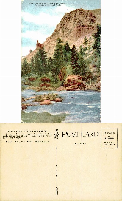 Eagle Rock in Gardiner Canyon