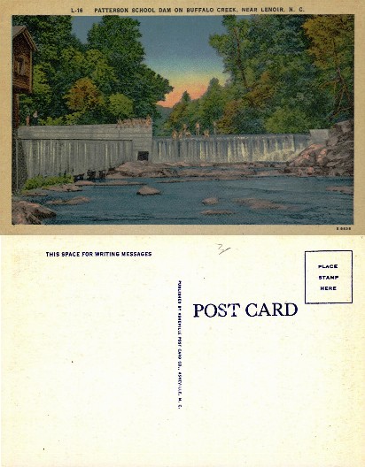 Patterson School Dam on Buffalo Creek