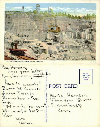 Granite Quarry Scene