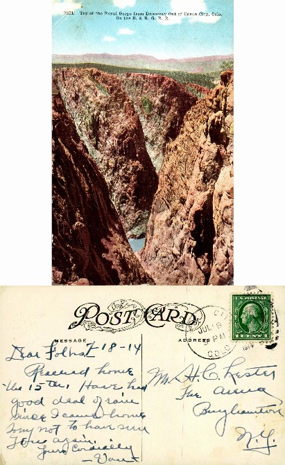 Royal Gorge Canyon View