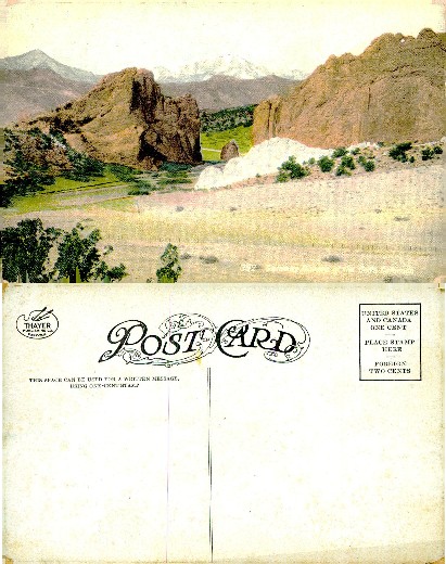 Gateway Rock Formations and Mountains