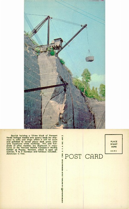 Marble Quarry Derrick Hoisting Block