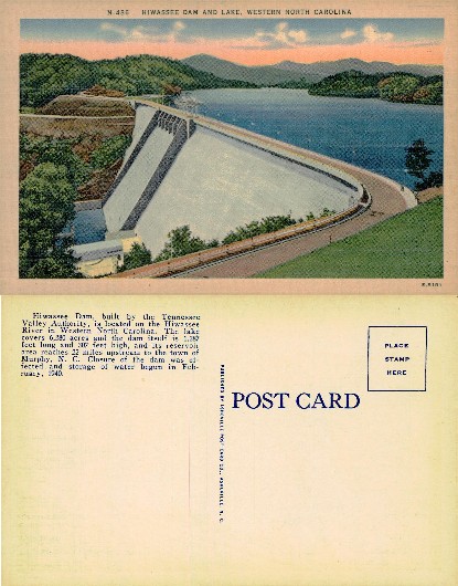 Hiwassee Dam and Lake, Western North Carolina