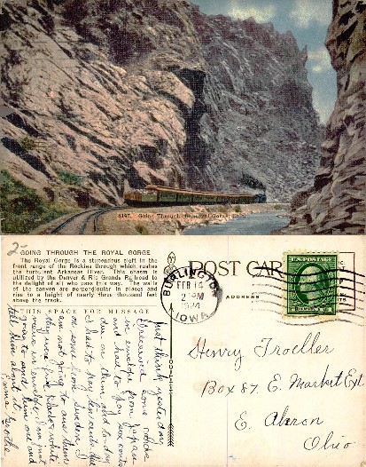 Train in Royal Gorge