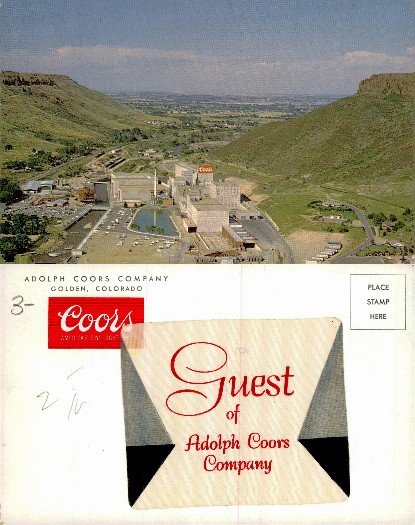 Coors Brewery in Valley Landscape