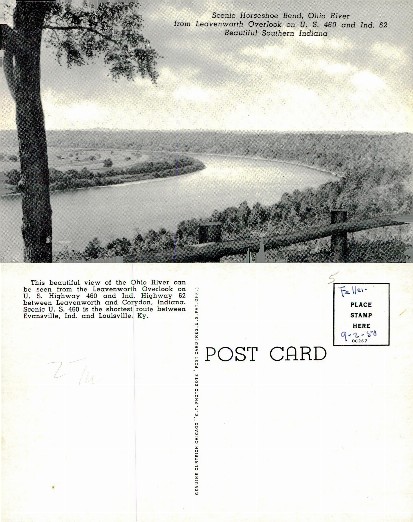 Scenic Horseshoe Bend, Ohio River
