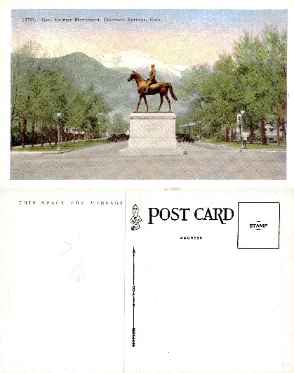 Gen. Palmer Monument, Colorado Springs