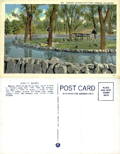 Monkey Island, City Park, Denver