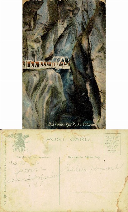 Box Canyon Bridge and Ladder