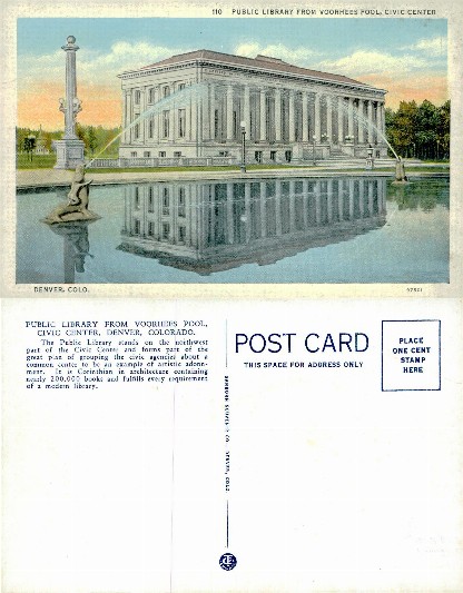 Public Library from Voorhees Pool