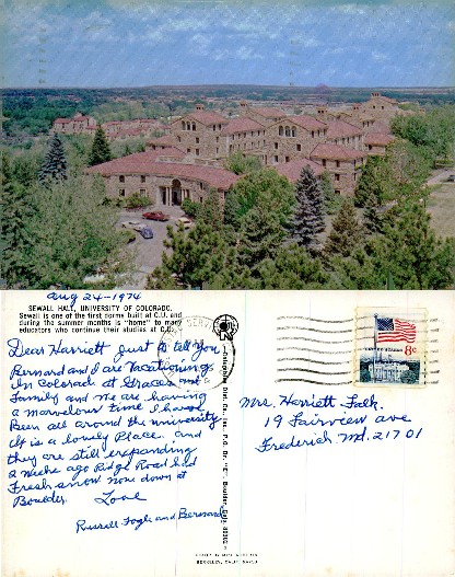 Sewall Hall, University of Colorado