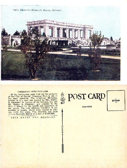Cheesman Memorial Pavilion