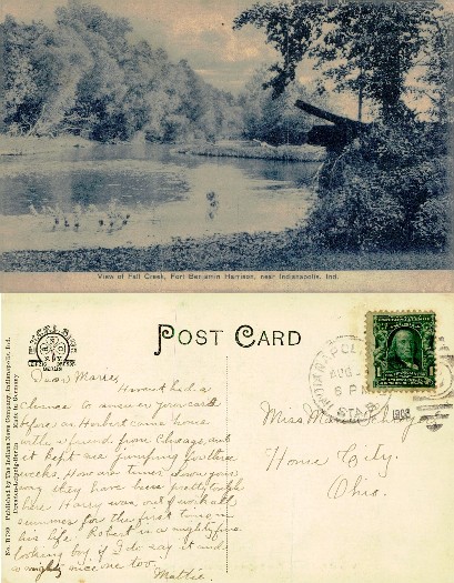 Fall Creek, Fort Benjamin Harrison View