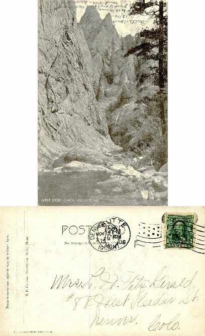 Sheep Creek Canyon, Rocky Mountains