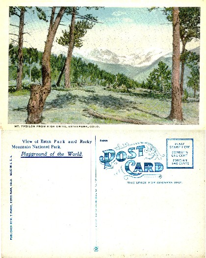 Mt. Ypsilon from High Drive