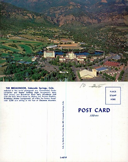 Aerial View of The Broadmoor Resort