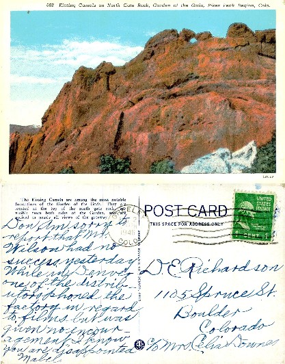 Kissing Camels Rock Formation