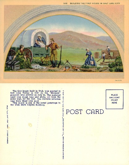 Building First House in Salt Lake City