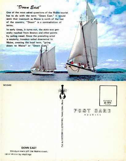 Windjammers off the Maine Coast