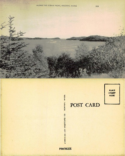 Ocean Front View, Machias, Maine