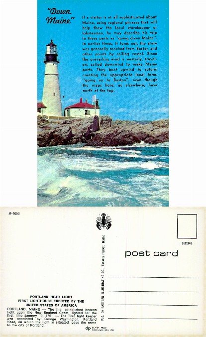 Portland Head Light and Rocky Coast