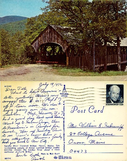Sunday River Covered Bridge