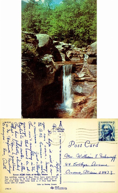 Screw Auger Falls Waterfall