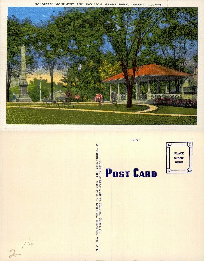 Soldiers' Monument & Pavilion, Grant Park